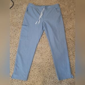 Figs Light Blue Scrubs Pants Womans MP